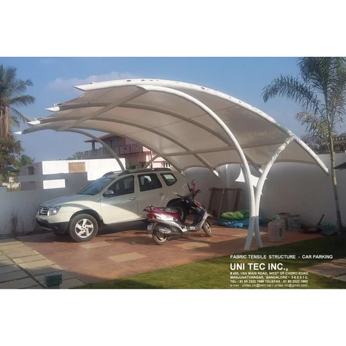 Verticle Car Parking Tensile Structure