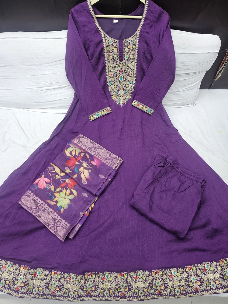 ANARKALI DRESS WITH DUPATTA