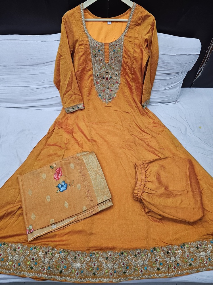 ANARKALI DRESS WITH DUPATTA