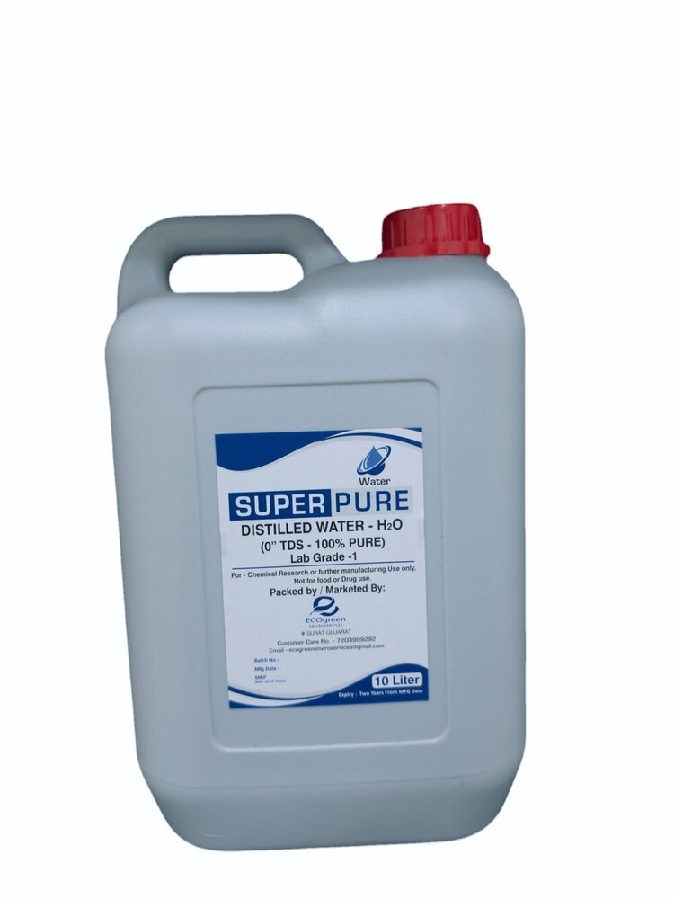 Distilled Water 10 LTR