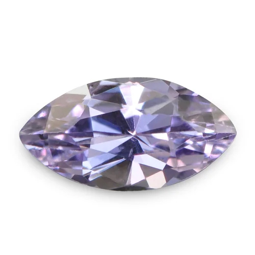 Purple Marquise Cubic Zirconia Diamond - Hardness: Rigid