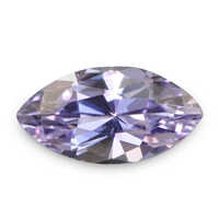 Purple Marquise Cubic Zirconia Diamond - Hardness: Rigid
