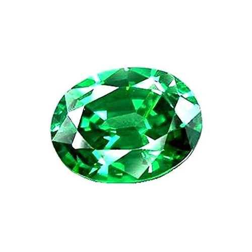 Oval Nano Green Zircon Stone