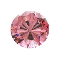 Pink Cubic Zirconia Stone - Hardness: Rigid