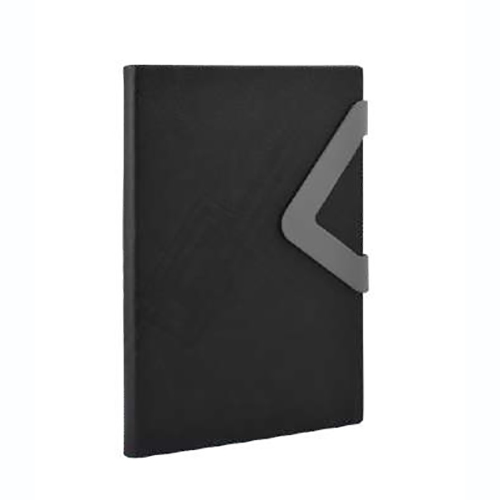 A5 Notebook 2 Gray and Black