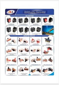 6 PIN BLACK ON-OFF WITH SCREW