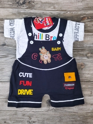 Kids Printed Dungarees - Age Group: 1 Years To 5 Years
