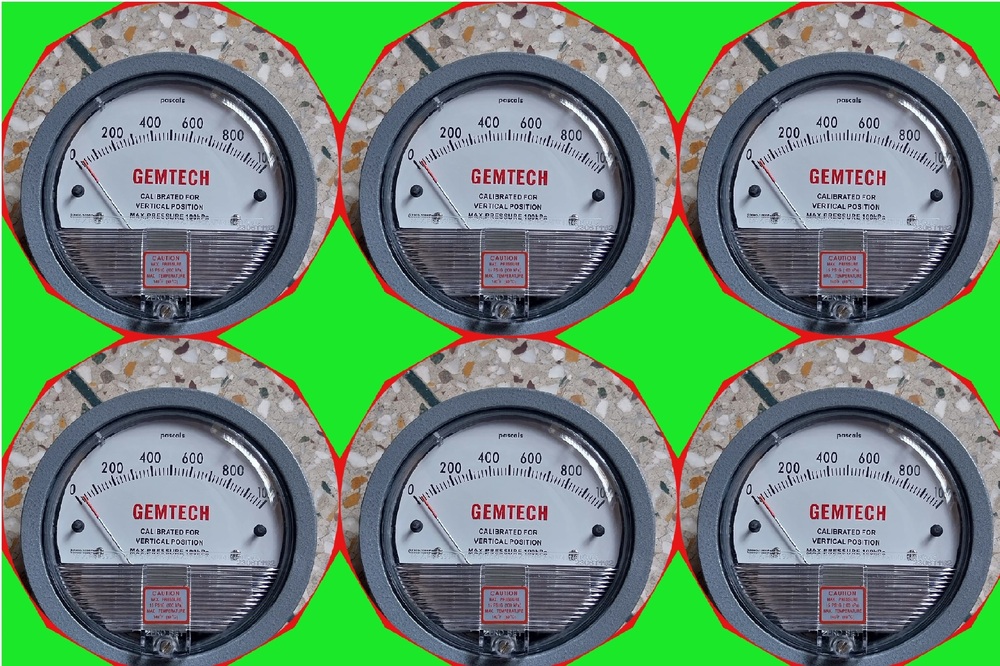 Gemtech Differential Pressure Gauge In Vimal Udyog Bhavan Taikalwadi Mumbai - Accuracy: A 2% (-Ha Model A 1) Of Fs (A 3% (-Ha A 1.5%) On -0