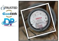 Gemtech Differential Pressure Gauges "available In Stock" Hoshangabad Madhya Pradesh - Accuracy: A 2% Of Full Span At 70 (21 (a 3% On -0