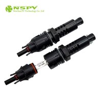 Waterproof 1500VDC 50A PV Panel Fuse Connector TUV Fuse Connector Female Type