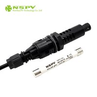 1500vdc 50a Pv Panel Fuse Connector Tuv Panel Fuse Connector Cable Type - Application: Industrial