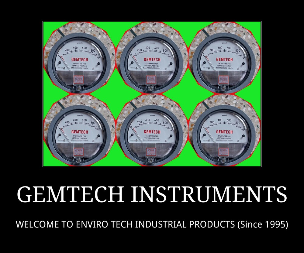 Supplier Gemtech Differential Pressure Gauge In Pathanapuram Kerala