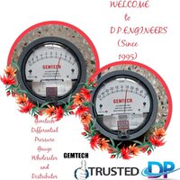 Gemtech Differential Pressure Gauges "available In Stock" Lucknow Uttar Pradesh - Accuracy: A 2% Of Full Span At 70 (21 (a 3% On -0