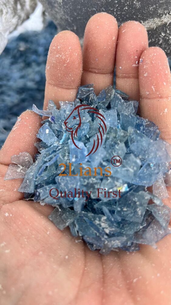 PC  Regrind Clear & Blue scrap