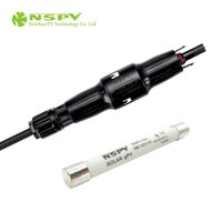 Ip68 Waterproof Solar Fuse Connector 1500vdc 50a Cable Female Type - Application: Industrial