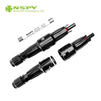 IP68 Waterproof Solar Fuse Connector 1500VDC 50A Cable Female Type