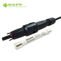 IP68 Waterproof Solar Fuse Connector 1500VDC 50A Cable Female Type