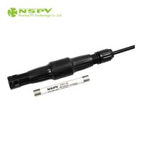 IP68 Waterproof Solar Fuse Connector 1500VDC 50A Cable Male Type