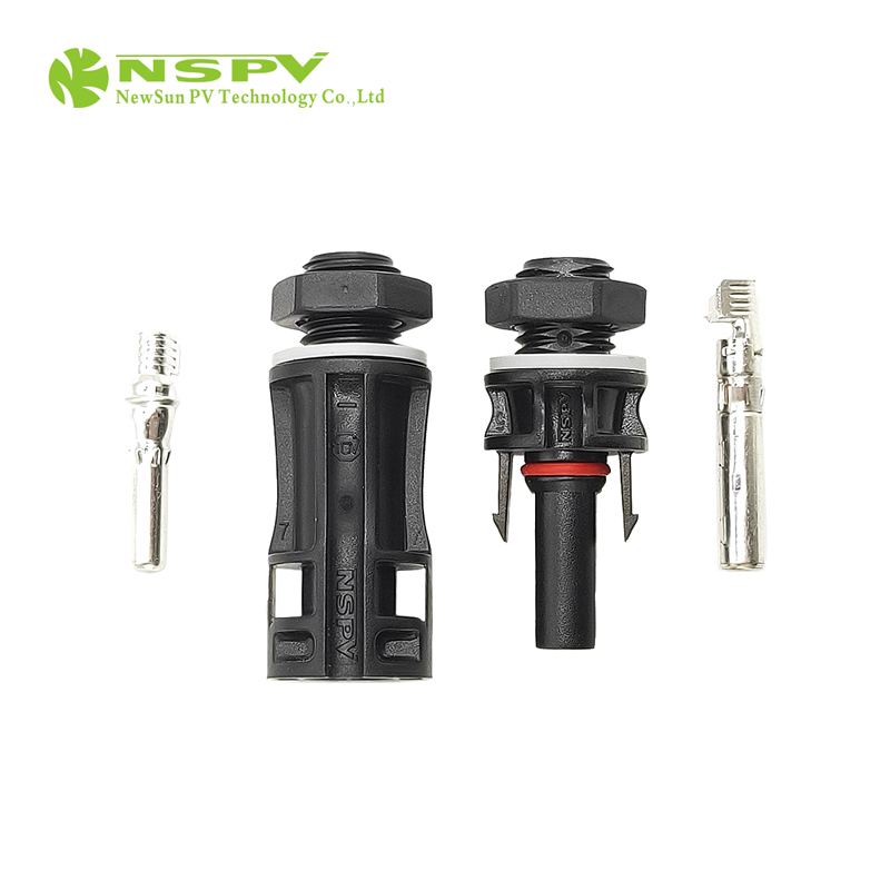 Photovoltaic Panel Connector 1500VDC 35A IP68 Waterproof | TUV Certified, Suitable for 4/6sqmm Cable, Low Contact Resistance, UV Resistant