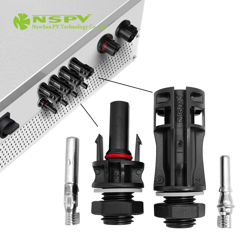 Photovoltaic Panel Connector 1500VDC 65A IP68 Waterproof Panel Connector