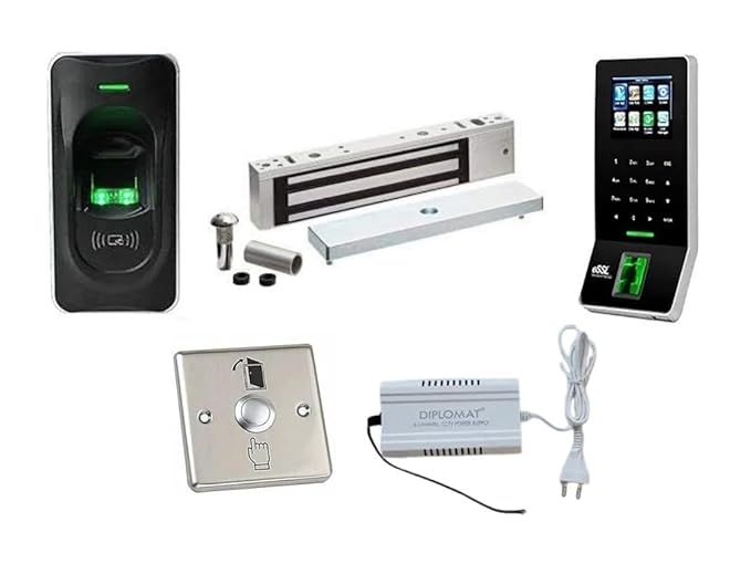 Access Control System - Durable Plastic, 100-200 Users Capacity, 1 Second Identification Time | Low Power Consumption 1.5-3.5 Watts, Card Identification Mode