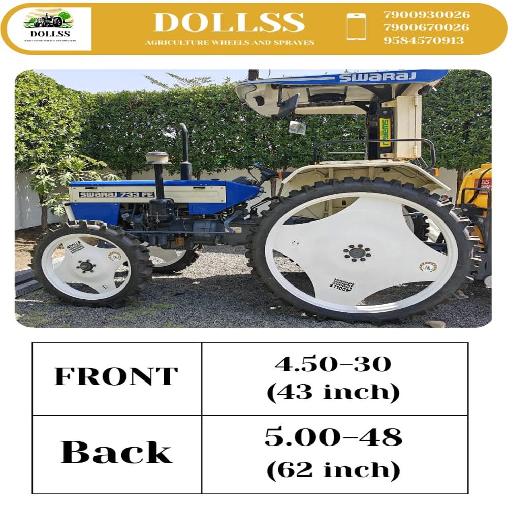 Disc Wale Tractor Wheel Tyre - Capacity: 6 Ton