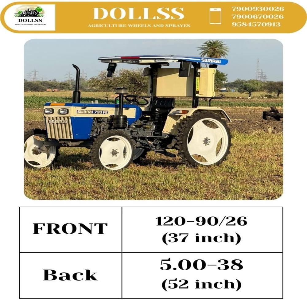 Disc Wale Tractor Wheel Tyre - Capacity: 6 Ton