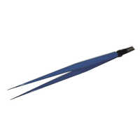 Straight  Stainless Steel Bipolar Bayonet Forceps - Operating Type: Manual