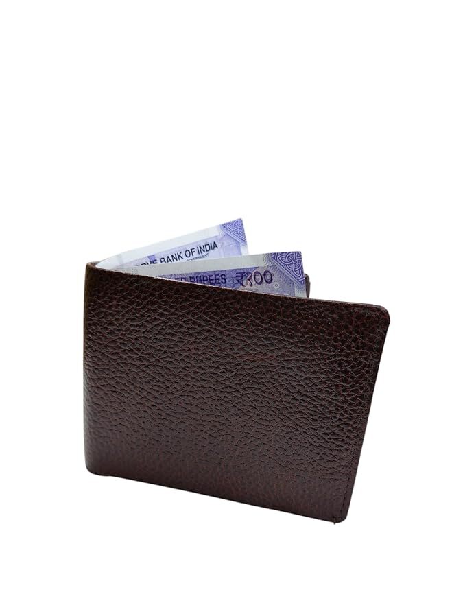 Geniun Leather For Mens Ndm Leather Coin Pocket With Card Slots Handcraft