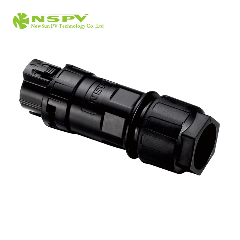 NSPV Solar AC Connector 3 Cable Type AC Female Connector For Solar Inverter