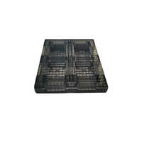 1200x1000 Mm Used Plastic Pallets - Color: Black