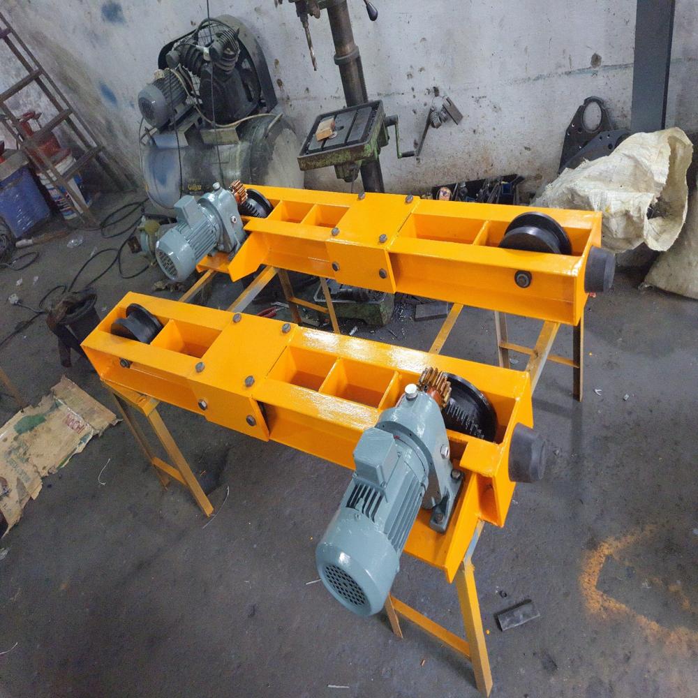 End Carriage - High-grade Structural Steel 3000mm X 200mm X 200mm Yellow | 200 Tonne Load Capacity Emergency Stop Electric Hoist 15m/m Traveling Speed