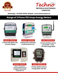 Digital Three Phase KVA Meter