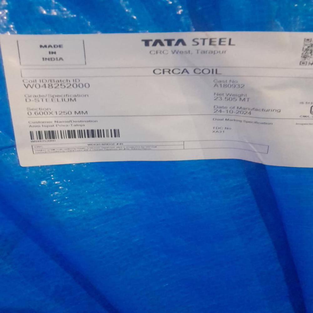 Cold Rolled (Cr) Coil/sheets - Application: Construction