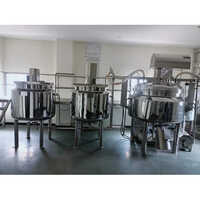 Ointment Manufacturing Plant - Capacity: 300-1000 Kg