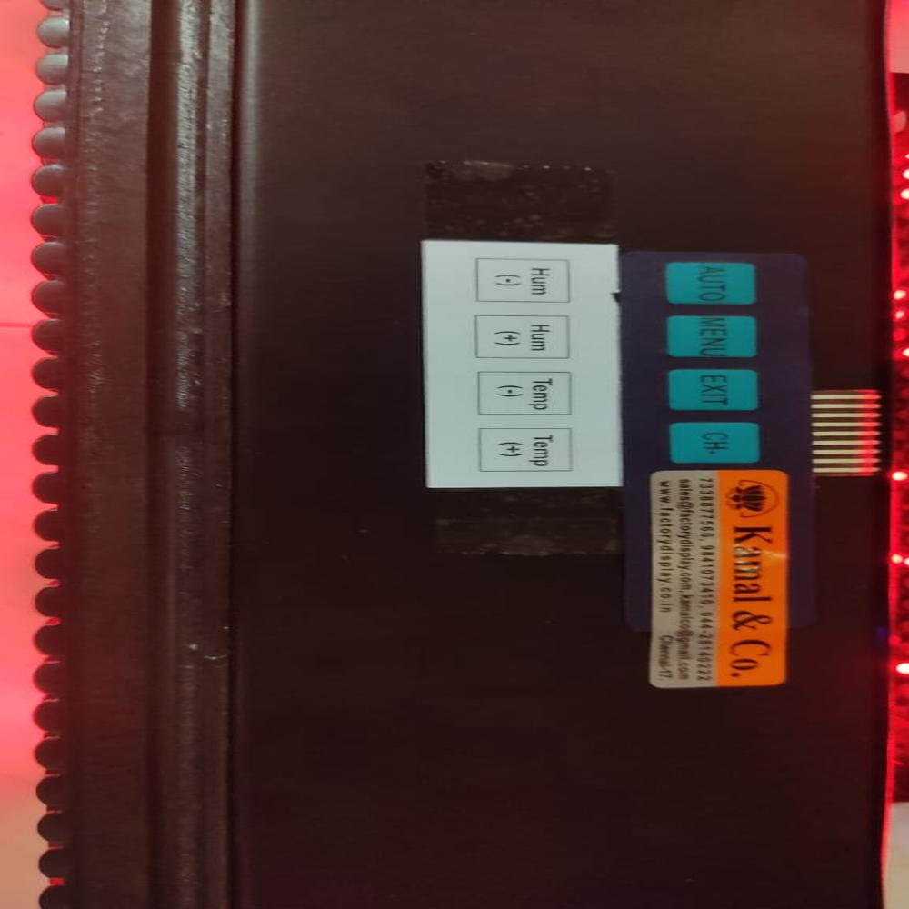 Led Econ Temperature And Humidity Display Board - Application: Oudoor