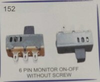 6 PIN MONITOR ON-OFF WITHOUT SCREW