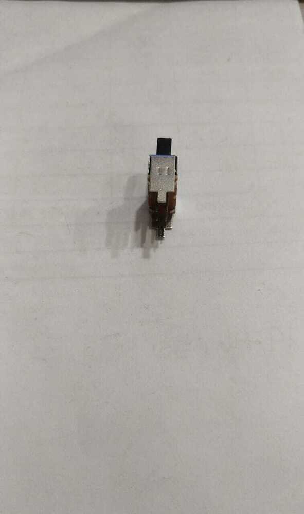 Machli Center Off Monitor Switch - Metal & Plastic, Standard Size, Black Knob Color, 6 Ampere Max Current, Non-illuminated, Three Position Function | Model Mlims19