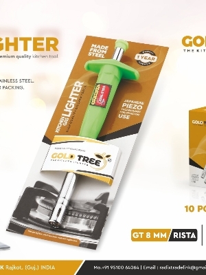 Gt 8Mm Rishta Kitchen Gas Lighter - Application: Domestic