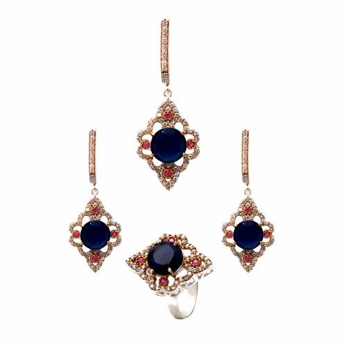 Turkish Round Pendant Set