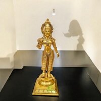 Brass Ram Darbar Statue | A Perfect Home Accent for Peace and Prosperity | Ram Darbar in Brass ( Yellow, 27)
