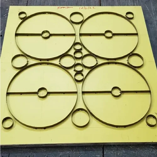 Laser Cutting Die - Color: Silver