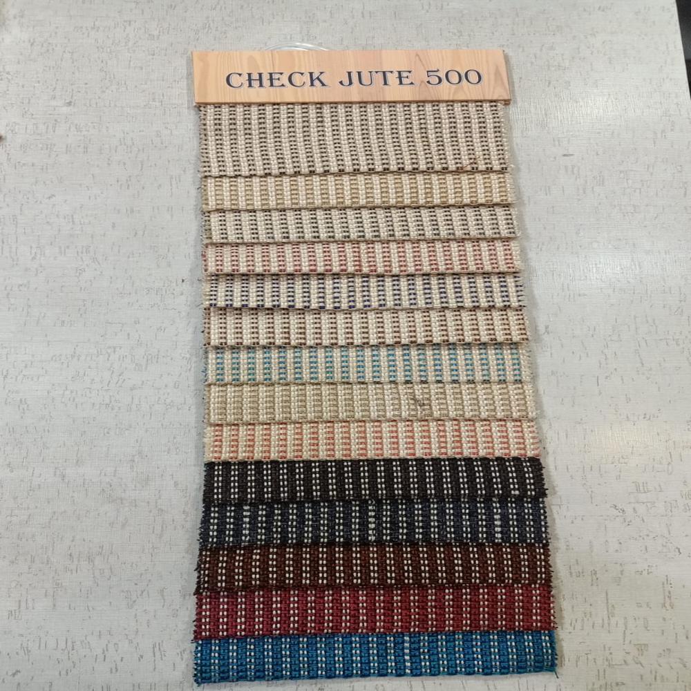 Check Jute Cloth - Attributes: Washable