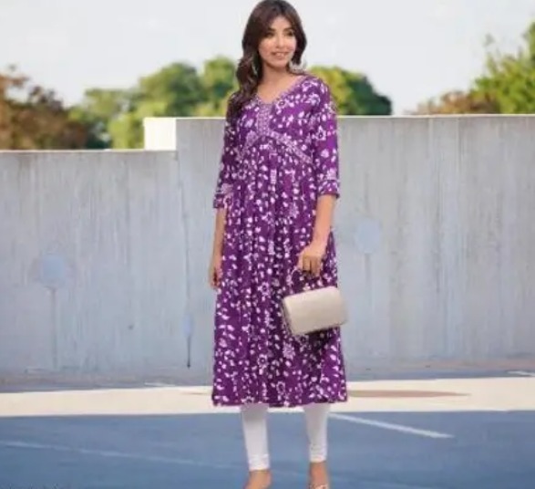Jaipuri Printed Kurtis