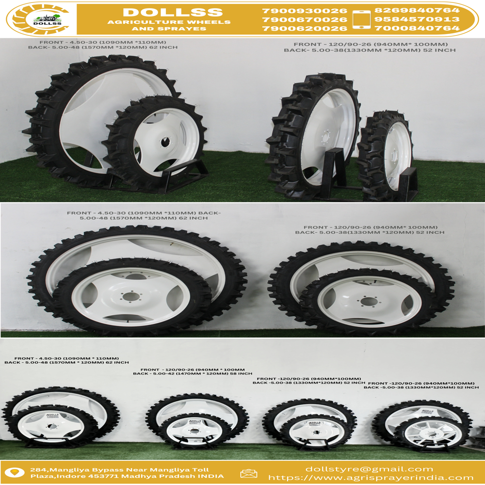 High Clearance Tractor Wheel - Tire Design: Bias Tires