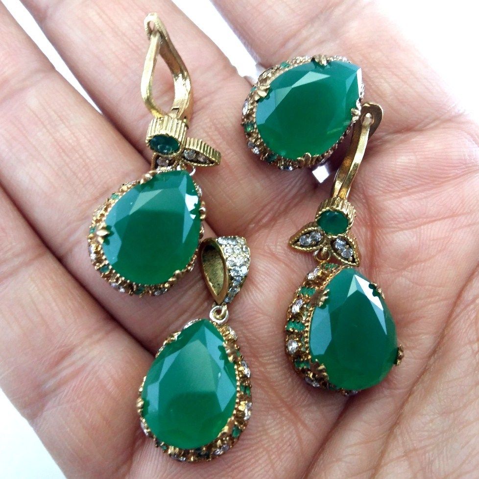 Turkish Sets - Color: Green & Golden