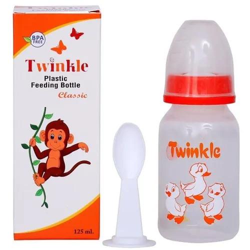 125ml Plastic Baby Feeding Bottle