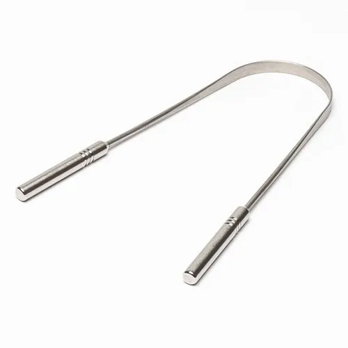 4.5inch Stainless Steel Tongue Cleaner