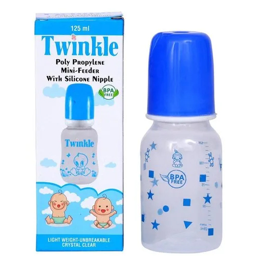 Baby Printed Polypropylene Mini Feeding Bottle