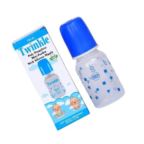 Baby Printed Polypropylene Mini Feeding Bottle